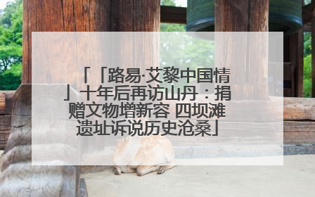 「路易·艾黎中国情」十年后再访山丹：捐赠文物增新容 四坝滩遗址诉说历史沧桑