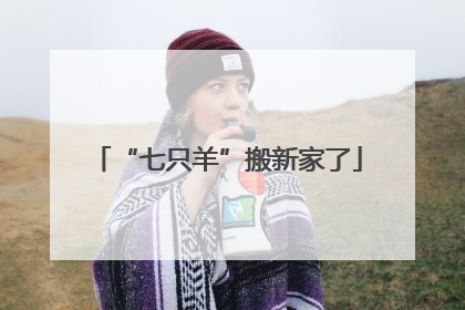 “七只羊”搬新家了
