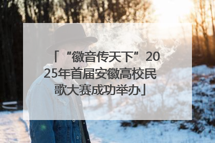 “徽音传天下”2025年首届安徽高校民歌大赛成功举办