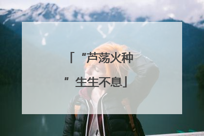 “芦荡火种”生生不息