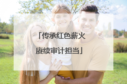 传承红色薪火 赓续审计担当