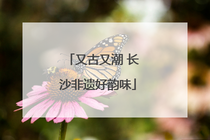 又古又潮 长沙非遗好韵味