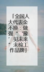 全国人大代表金不换：做强“‘豫’见未来”未检工作品牌