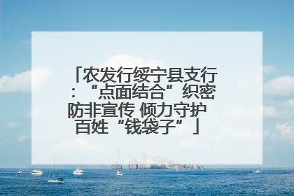 农发行绥宁县支行：“点面结合”织密防非宣传 倾力守护百姓“钱袋子”