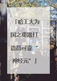 哈工大为国之重器打造高可靠“神经元”