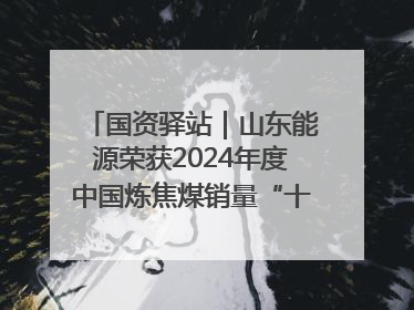国资驿站｜山东能源荣获2024年度中国炼焦煤销量“十强”；全国首例铁路盖上智慧物流园钢结构主体完工