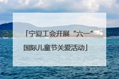 宁夏工会开展“六一”国际儿童节关爱活动