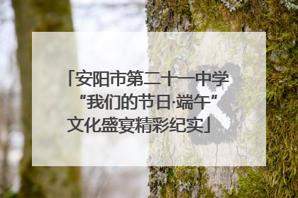 安阳市第二十一中学“我们的节日·端午”文化盛宴精彩纪实