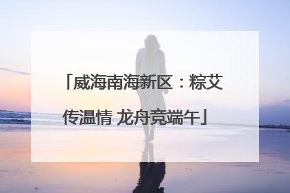 威海南海新区：粽艾传温情 龙舟竞端午