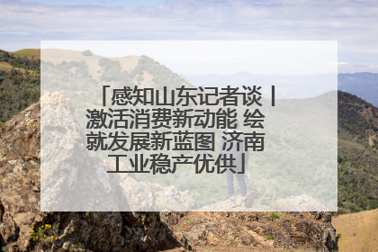 感知山东记者谈丨激活消费新动能 绘就发展新蓝图 济南工业稳产优供