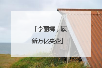 李丽娜，履新万亿央企