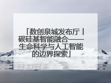 数创泉城发布厅丨碳硅基智能融合——生命科学与人工智能的边界探索