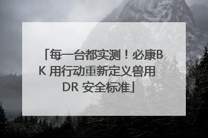 每一台都实测！必康BK 用行动重新定义兽用 DR 安全标准