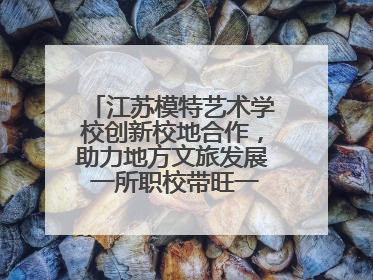 江苏模特艺术学校创新校地合作，助力地方文旅发展 一所职校带旺一个街区