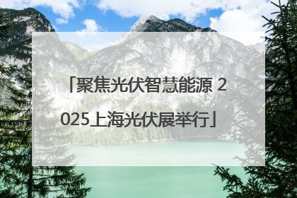 聚焦光伏智慧能源 2025上海光伏展举行