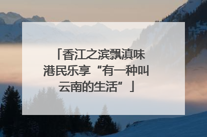 香江之滨飘滇味 港民乐享“有一种叫云南的生活”