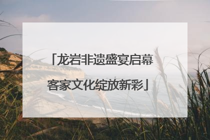 龙岩非遗盛宴启幕 客家文化绽放新彩