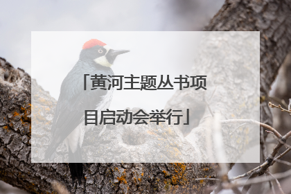黄河主题丛书项目启动会举行