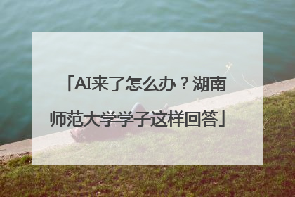 AI来了怎么办？湖南师范大学学子这样回答